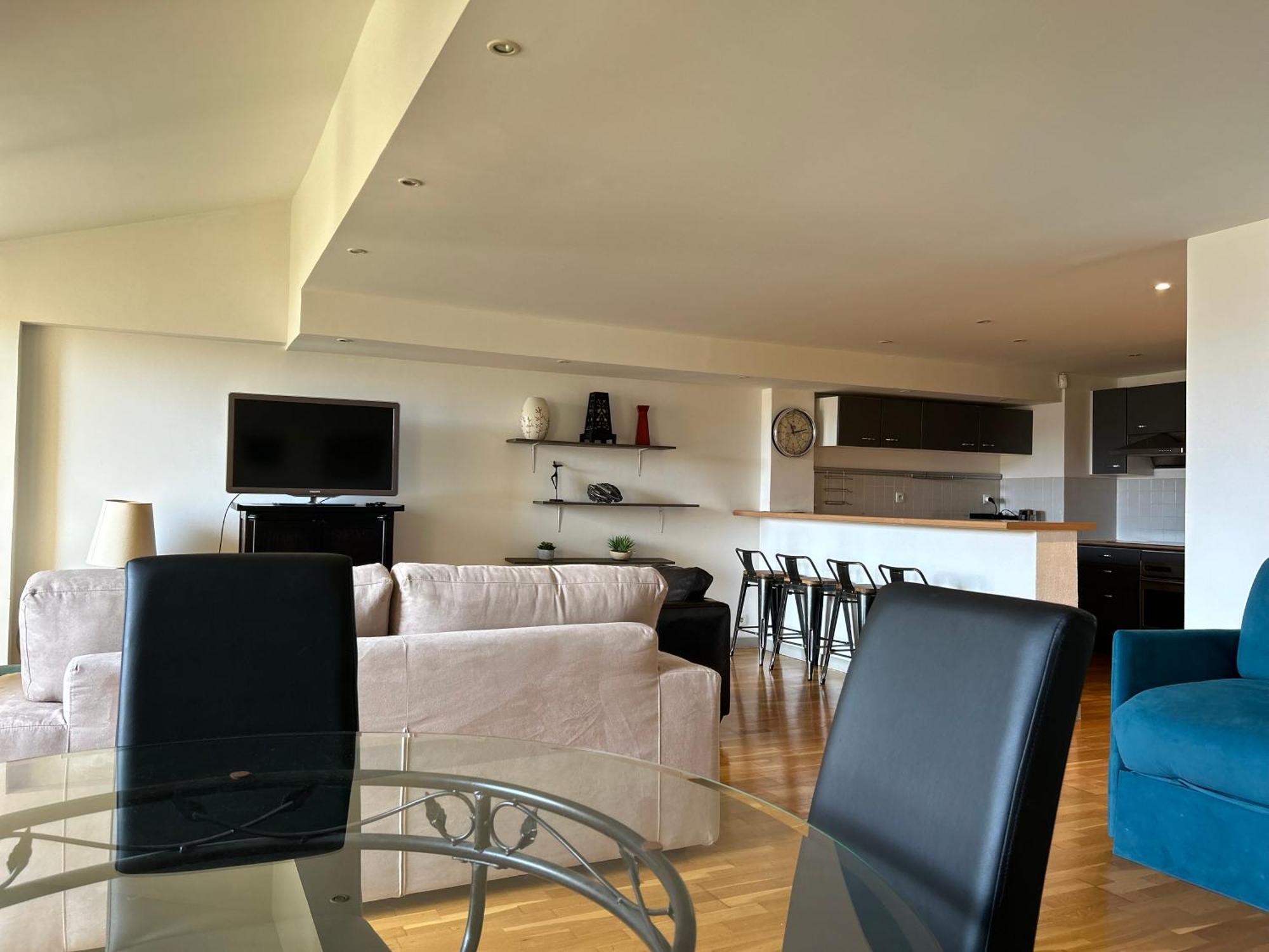 Loft Moderne Vue Vieux Port Terrasse Rooftop Apartment Marseille Exterior photo